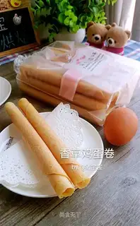 Handmade egg rolls
