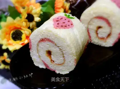 Strawberry chili rolls