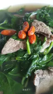 Soup with twigs