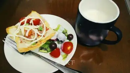 Bacon Cheese Toast