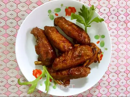 Coke chicken wings