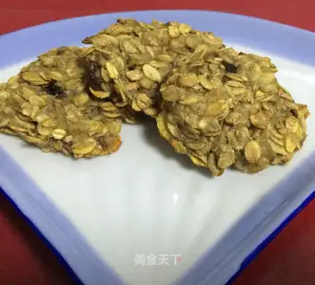 Banana oatmeal cookies