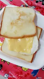 Cheese and egg toast