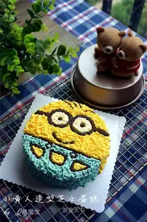 Little yellow cheesecake