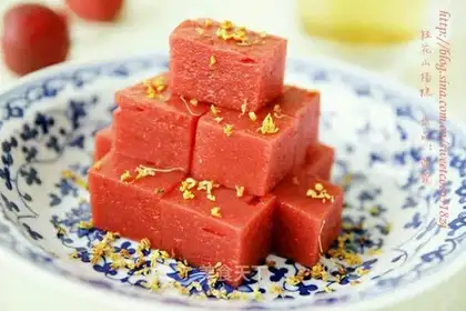 A mountain cake