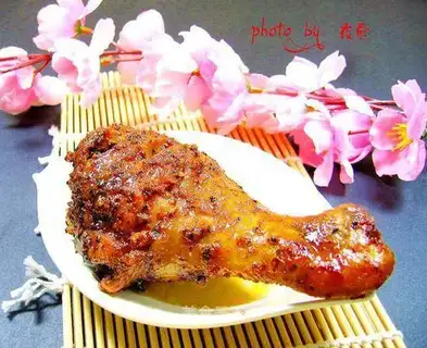 French black pepper chicken leg