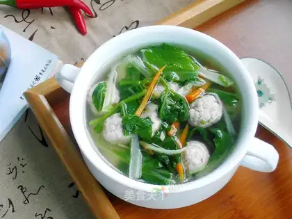 Plumball soup