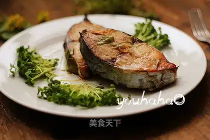 Roasted mackerel