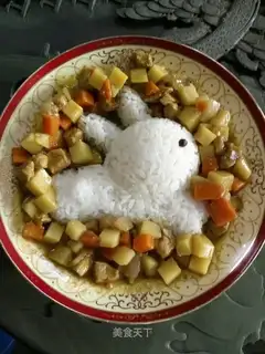 Curry chicken