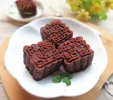 Homemade red bean sand
