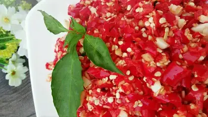 Homemade peppers