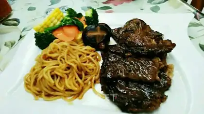 A pepper steak