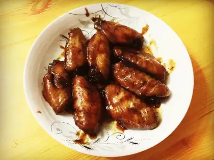 Coke chicken wings