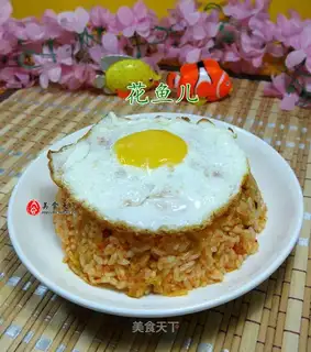 Egg pickles and rice