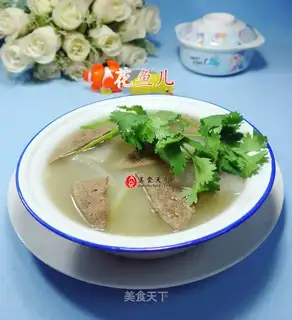 Poppy liver soup