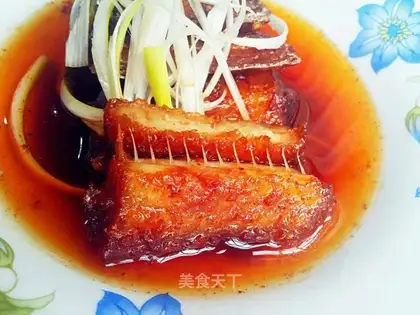 Red-fried fish