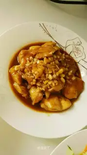 Honey chicken leg
