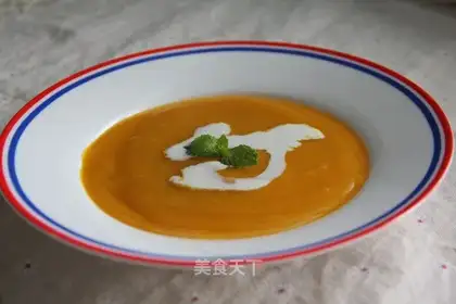 Butter pumpkin soup