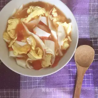 Tomato egg noodles