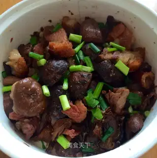 Burning meat mushrooms