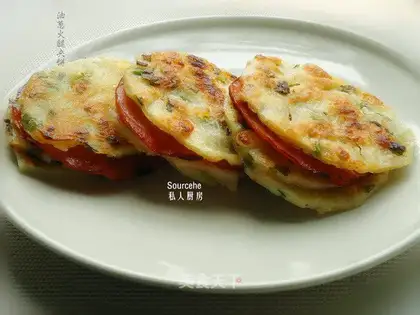 Onion ham buns