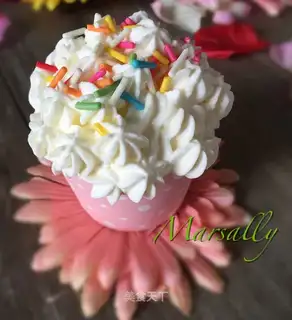 Cake cream flowers
