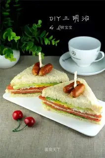 Homemade sandwiches