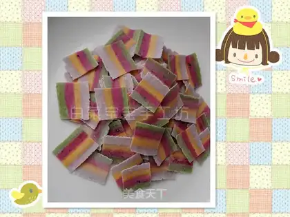 Rainbow noodles