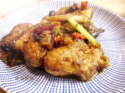 Soy sauce and fish