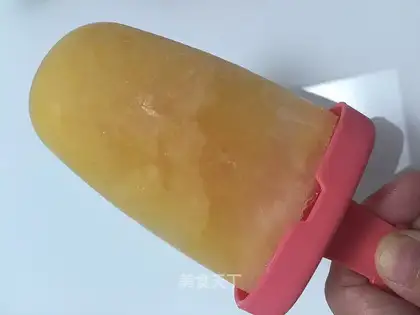 Orange popsicle