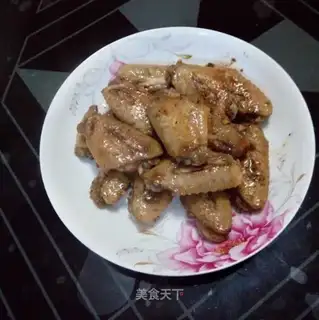 No oiled fried chicken wings