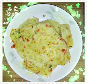 Potato egg pancakes