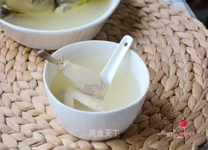 Fresh chicken soup