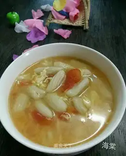 Tomato eggs, cat ears