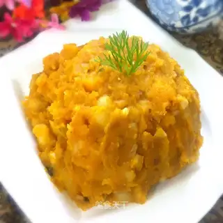 Pumpkin mashed potatoes