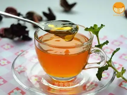 An orange jelly
