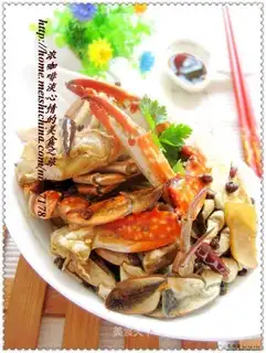 Sichuan-style spicy crab