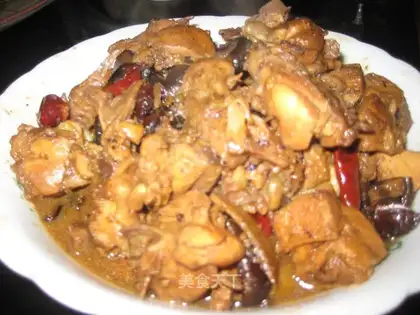 mushroom stewed chicken