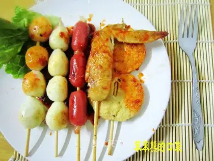 fried skewers