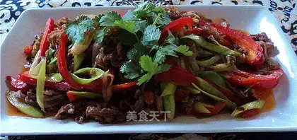stir-fried mutton