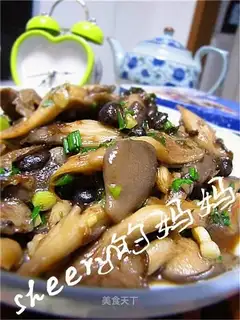 Double-bean mushroom