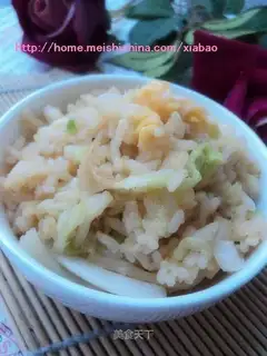 Chinese cabbage fried rice