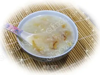 Firefish and peanut porridge