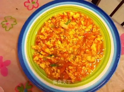 tomato scrambled eggs