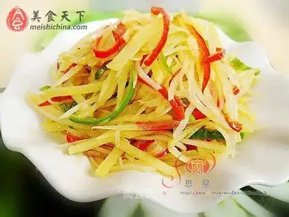 hot and sour potato silk