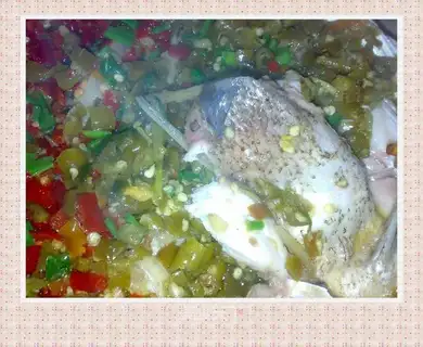 Double Pepper Fish Head