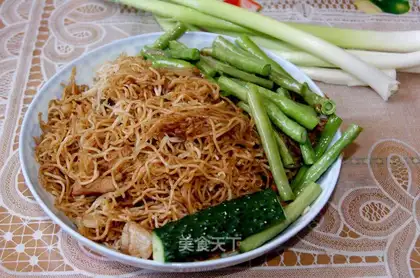 Steamed noodles