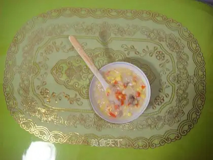 Baby duck porridge