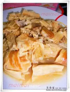 Braised tofu with salted fish