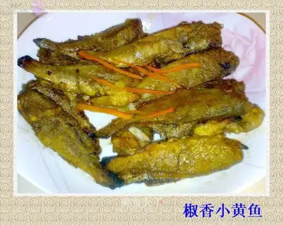 Pepper flavored small yellow croaker